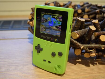 Gameboy Color IPS Lime Edition