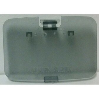 Nintendo 64 Console Klepje - Transparent Black