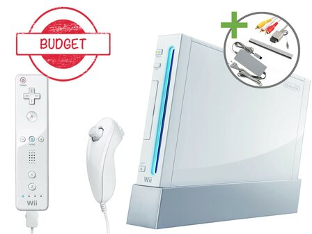 Nintendo Wii Starter Pack - Standard White Edition - Budget