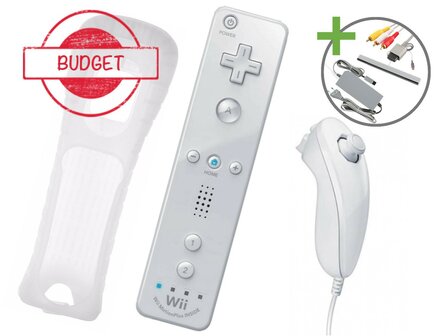 Nintendo Wii Starter Pack - Wii Sports + Wii Sports Resort White Edition - Budget