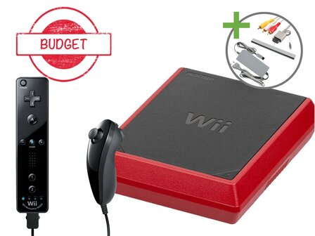 Nintendo Wii Mini Starter Pack - Motion Plus Black Edition - Budget