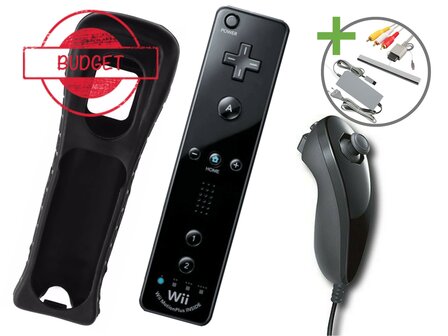 Nintendo Wii Mini Starter Pack - Motion Plus Black Edition - Budget