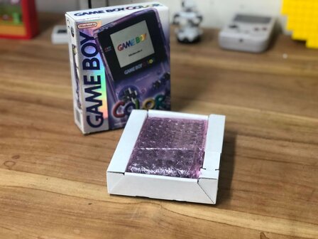 Gameboy Color Transparent Purple [Complete]