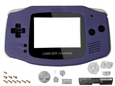 Gameboy Advance Shell - Indigo (Paars)