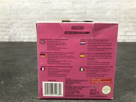 Gameboy Advance SP Pink [Complete]