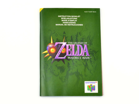 The Legend of Zelda Majora&#039;s Mask - Manual