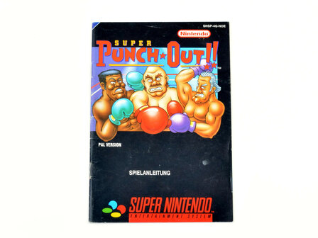 Super Punch Out (German) - Manual