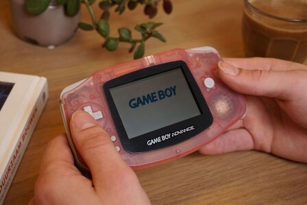Gameboy Advance Transparent Blue - Budget