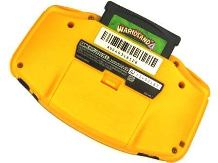 Gameboy Advance IPS Limited Wario Edition + Wario Land 4