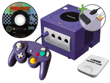 Nintendo Gamecube Starter Pack - Value Mario Kart Double Dash Edition