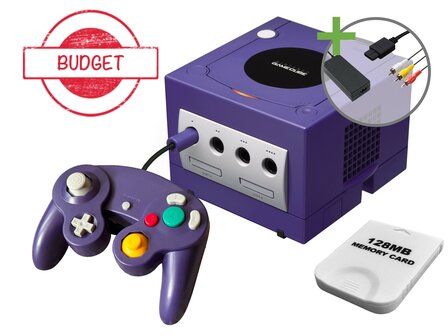 Nintendo Gamecube Starter Pack - Value Super Mario Sunshine Edition - Budget