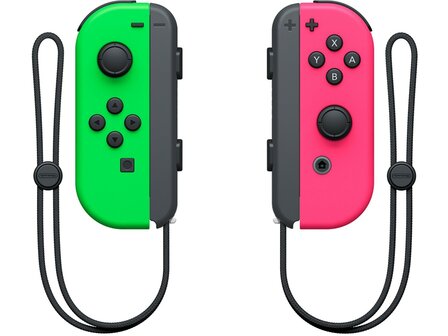 Nintendo Switch Joy-Con Controllers - Groen/Roze