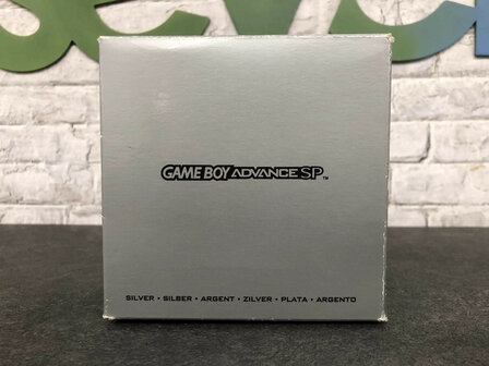 Gameboy Advance SP Silver [Complete]
