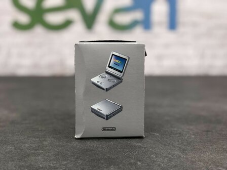 Gameboy Advance SP Silver [Complete]