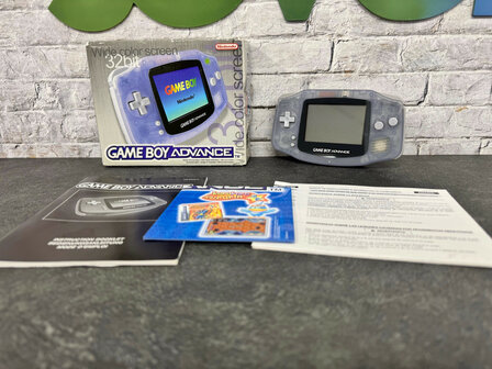 Gameboy Advance Transparent Blue [Complete]