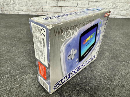 Gameboy Advance Transparent Blue [Complete]