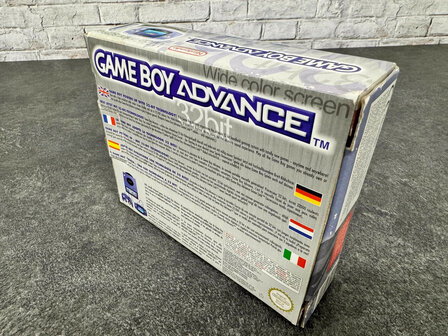 Gameboy Advance Transparent Blue [Complete]