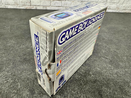 Gameboy Advance Transparent Blue [Complete]