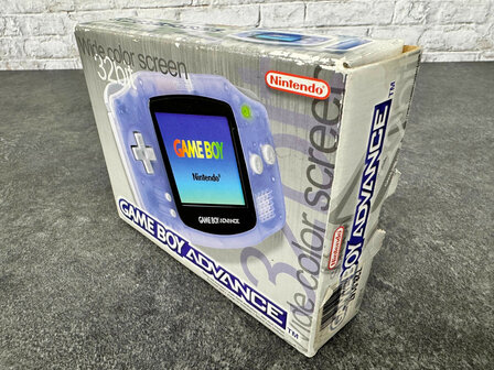 Gameboy Advance Transparent Blue [Complete]