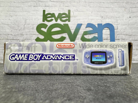 Gameboy Advance Transparent Blue [Complete]