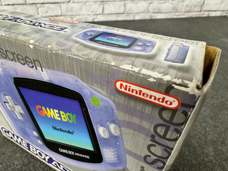 Gameboy Advance Transparent Blue [Complete]