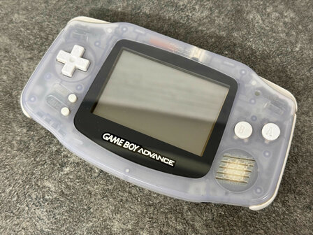 Gameboy Advance Transparent Blue [Complete]