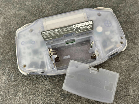 Gameboy Advance Transparent Blue [Complete]