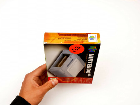 Originele Nintendo 64 Memory Card (Controller Pack) [Complete]
