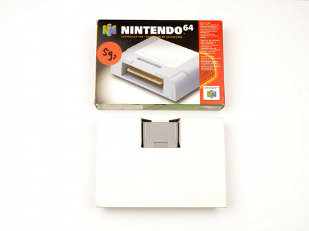 Originele Nintendo 64 Memory Card (Controller Pack) [Complete]