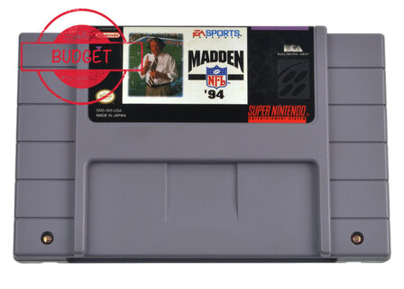 Madden NFL &#039;94 (NTSC) - Budget