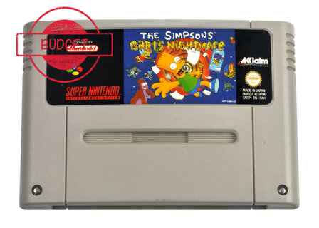 The Simpsons: Bart's Nightmare - Budget