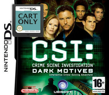 CSI - Crime Scene Investigation - Dark Motives (German) - Cart Only