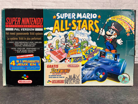Super Nintendo Starter Pack - Super Mario All Stars Edition [Complete]