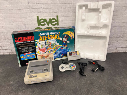 Super Nintendo Starter Pack - Super Mario All Stars Edition [Complete]