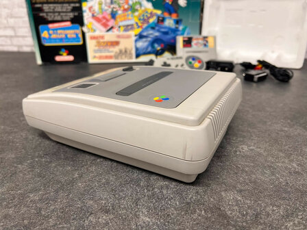 Super Nintendo Starter Pack - Super Mario All Stars Edition [Complete]