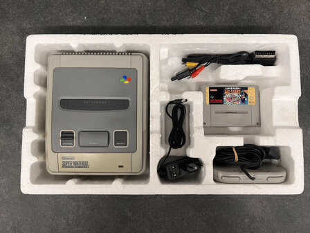 Super Nintendo Starter Pack - Super Mario All Stars Edition [Complete]