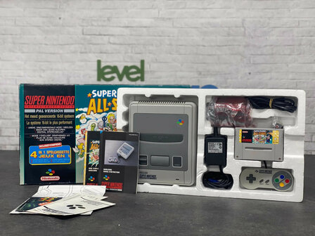 Super Nintendo Starter Pack - Super Mario All Stars Edition [Complete]