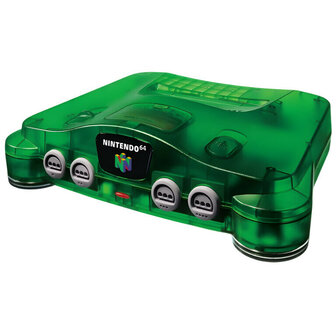 Nintendo 64 Console Jungle Green