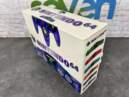 Nintendo 64 Console Grape Purple + Controller (with Protector) [Complete]