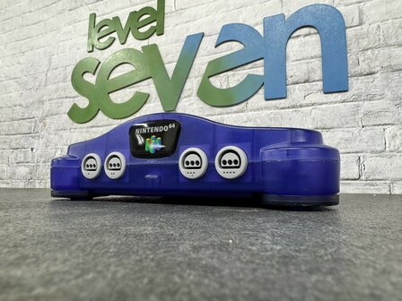 Nintendo 64 Console Grape Purple + Controller (with Protector) [Complete]