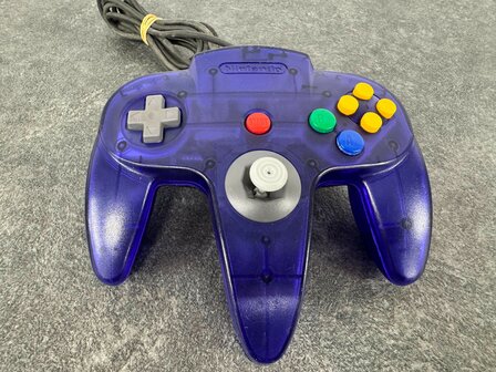 Nintendo 64 Console Grape Purple + Controller (with Protector) [Complete]