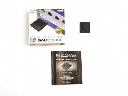 Originele Gamecube Memory Card 251 Blocks [Complete]