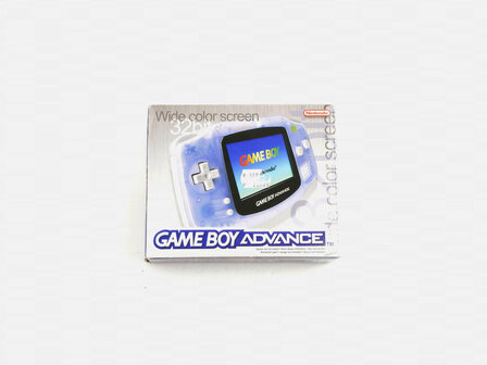 Gameboy Advance Transparent Blue [Complete]
