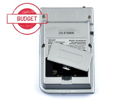 Gameboy Pocket Silver (Black Lens) - Budget