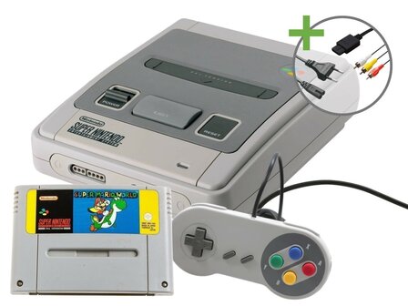 Super Nintendo Starter Pack - Value Edition of Super Mario World Edition