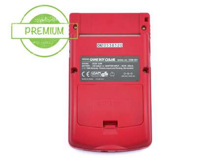 Gameboy Color Red - Premium