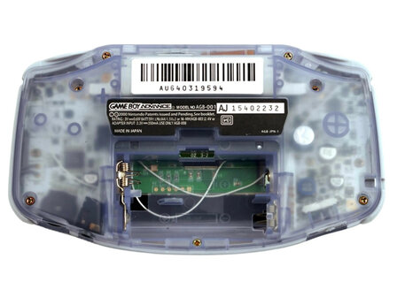 Gameboy Advance IPS V5 Backlight - Transparent Blue