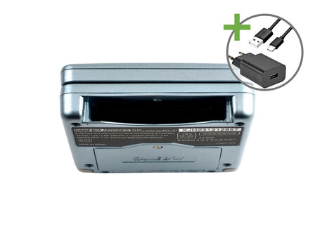 Gameboy Advance SP Lightblue - USB-C &amp; IPS V5