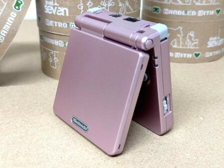 Gameboy Advance SP Pink - USB-C &amp; IPS V5