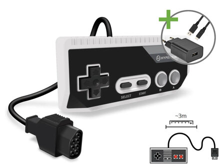 RetroN 1 NES Gaming Console (Gray) - HDMI